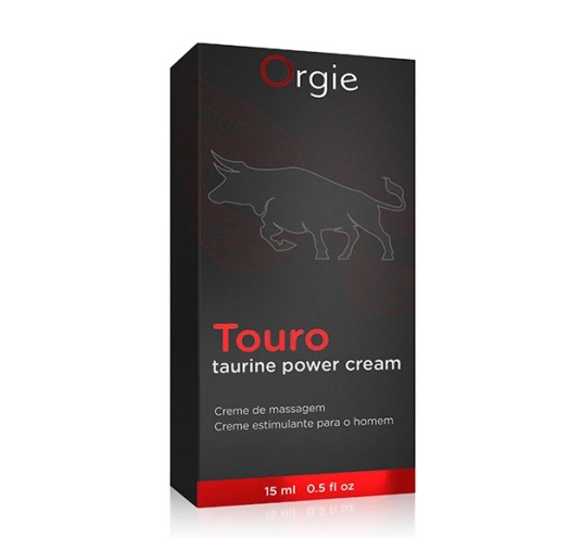 Krem erekcyjny - Orgie Touro Erection Cream with Taurina 15 ml